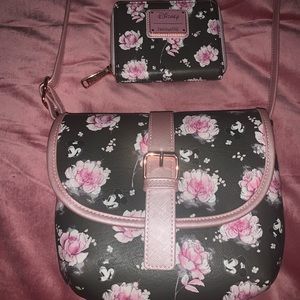 Disney Loungefly Minnie Mouse Purse + Wallet